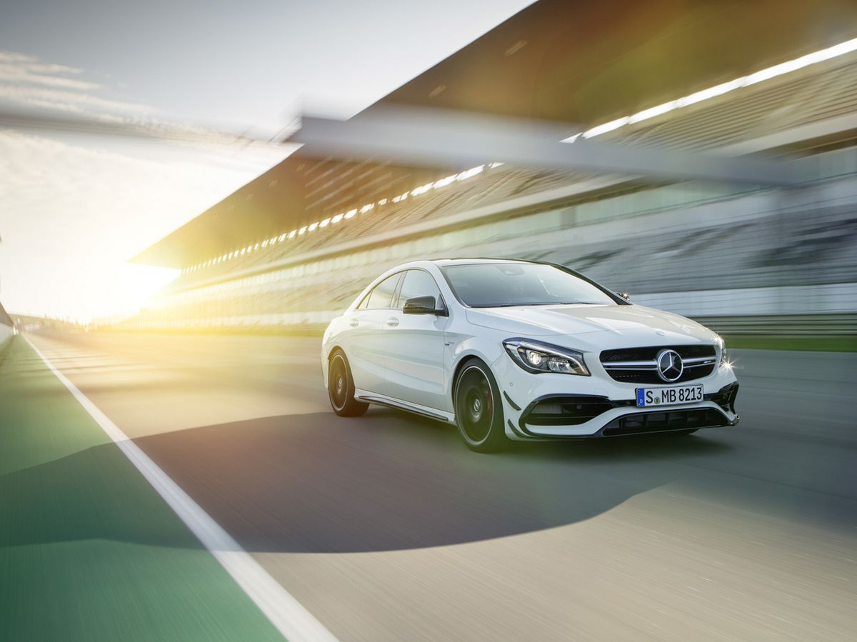 Mercedes Benz Cla 45 Amg 4matic Coupe Bei Rosier