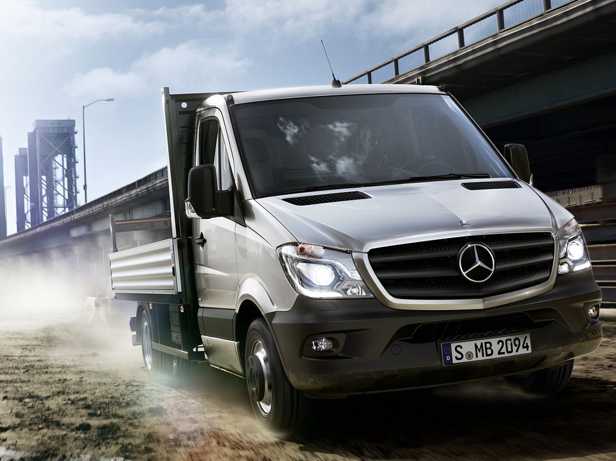 Der Mercedes-Benz Sprinter Pritschenwagen bei ROSIER