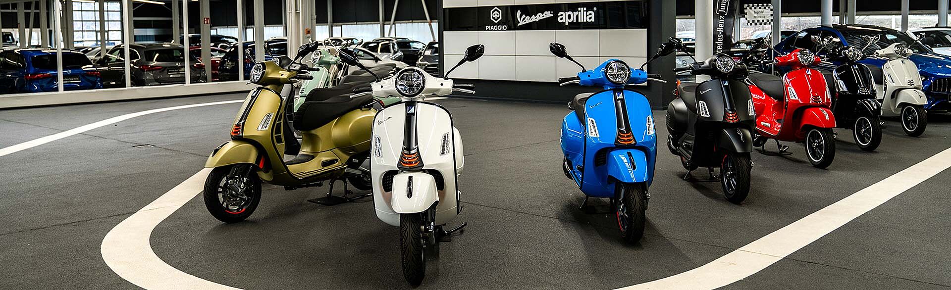 Vespa Markenseite Header