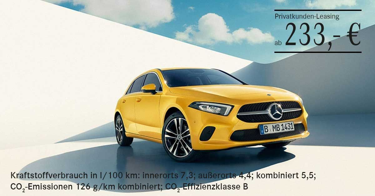 A Klasse Edition 19 Im Privatkunden Leasing