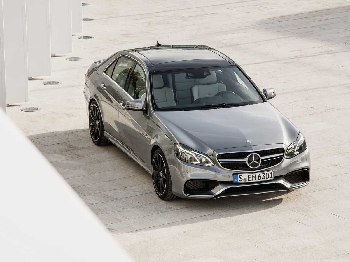 Der Mercedes-Benz E 63 AMG Limousine bei Ihrem MB Partner ROSIER
