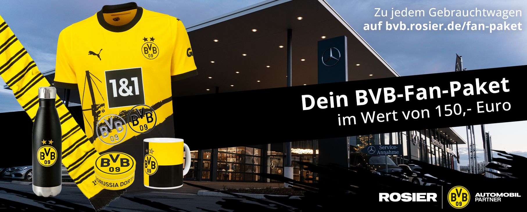Gebrauchtwagen kaufen + BVB-FAN-Paket geschenkt*