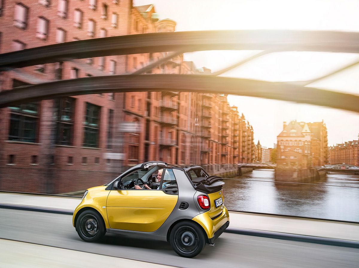 Der smart fortwo als Cabriolet jetzt bei ROSIER