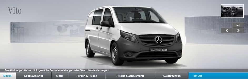 Der Mercedes-Benz Vito Mixto