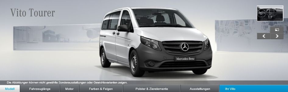 Der Mercedes-Benz Vito Tourer