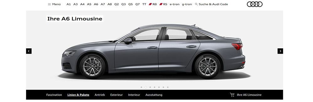 Die neue Audi A6 Limousine