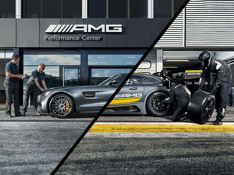 AMG Performance Center; Reifenwechsel; 800x600