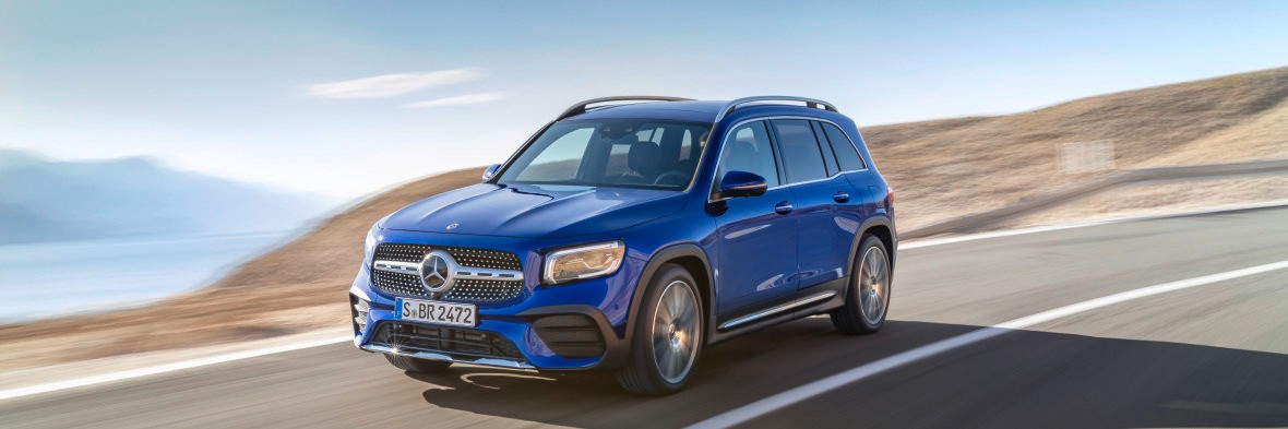 der neue Mercedes-Bemnz GLB Frontansicht bei Ihrem Mercedes-Benz Partner ROSIER