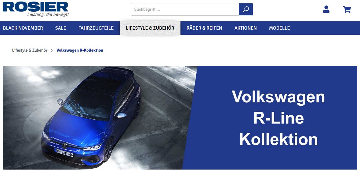 Der Volkswagen Touran - bei ROSIER
