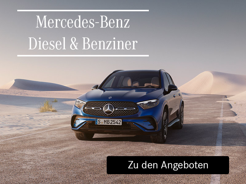 Zu unseren Mercedes-Benz Diesel- und Benzinfahrzeug-Angeboten