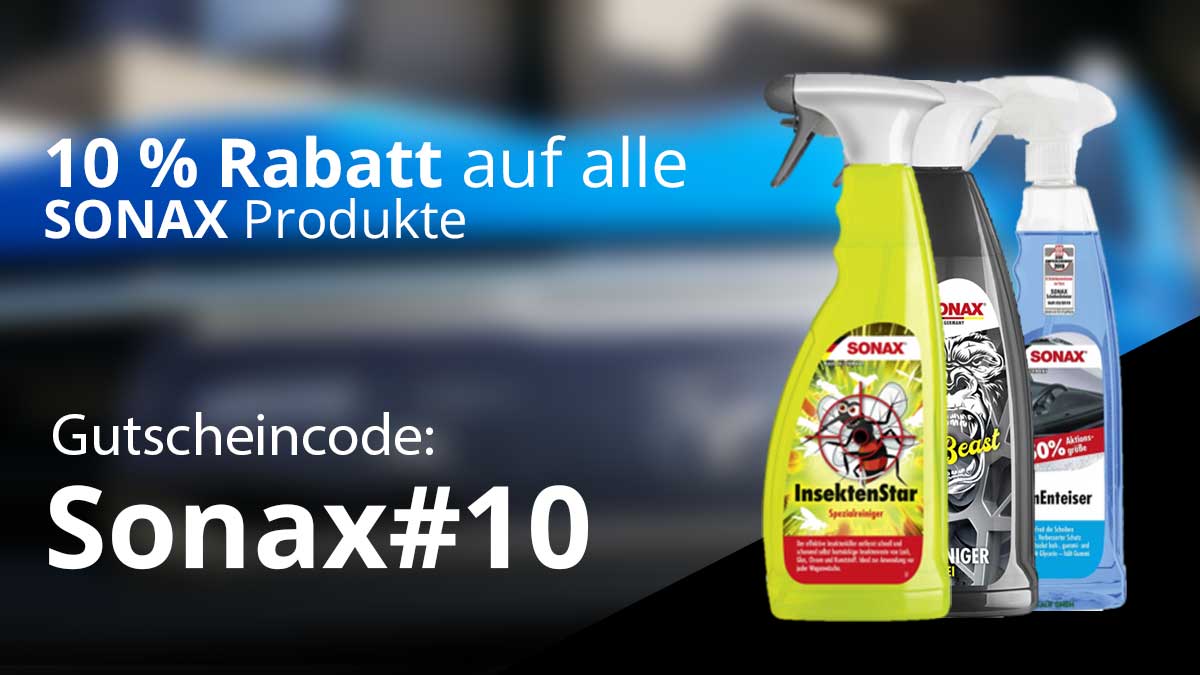 Sonax 10 Prozent Rabatt News