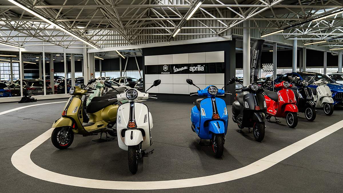 Die Vespa Ausstellung in Braunschweig