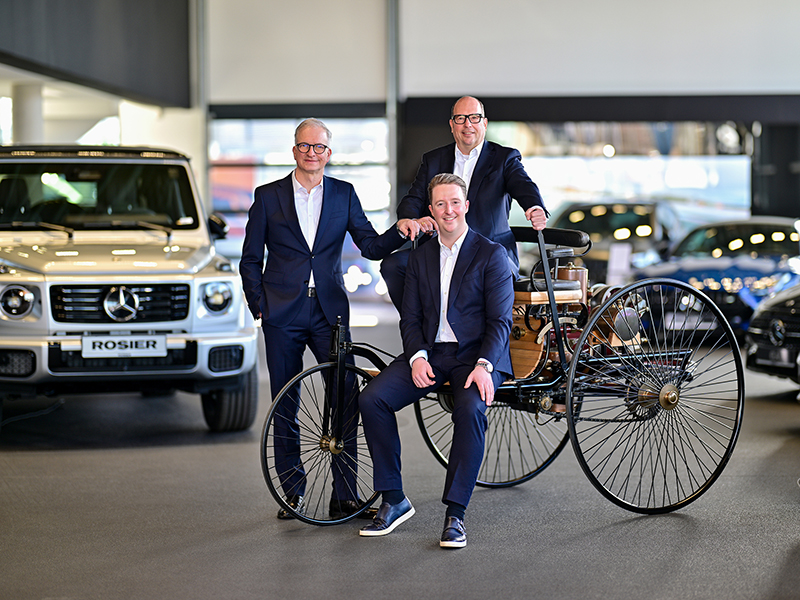 Die ROSIER-Gruppe übernimmt die Mercedes-Benz Niederlassung Hannover.