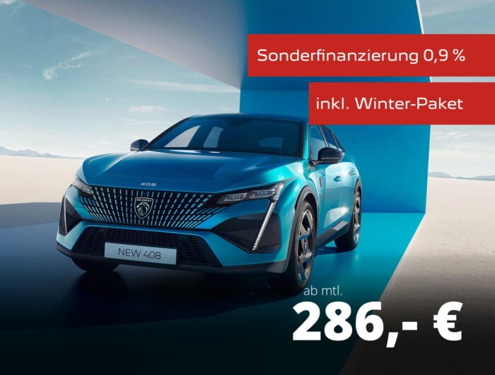 Der PEUGEOT Neuer 408 Allure Business HYBRID 145 e-DSC6 