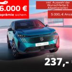 Bild 1 - Der PEUGEOT E-3008 Allure Business Elektromotor 210 ab 237 Euro/Monat im Privatkunden-Leasing