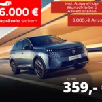 Bild 1 - Der PEUGEOT E-5008 Allure Elektromotor 210 ab 359 Euro/Monat im Gewerbekunden-Leasing