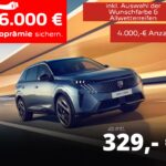 Bild 1 - Der PEUGEOT E-5008 Allure Elektromotor 210 ab 329 Euro/Monat im Gewerbekunden-Leasing
