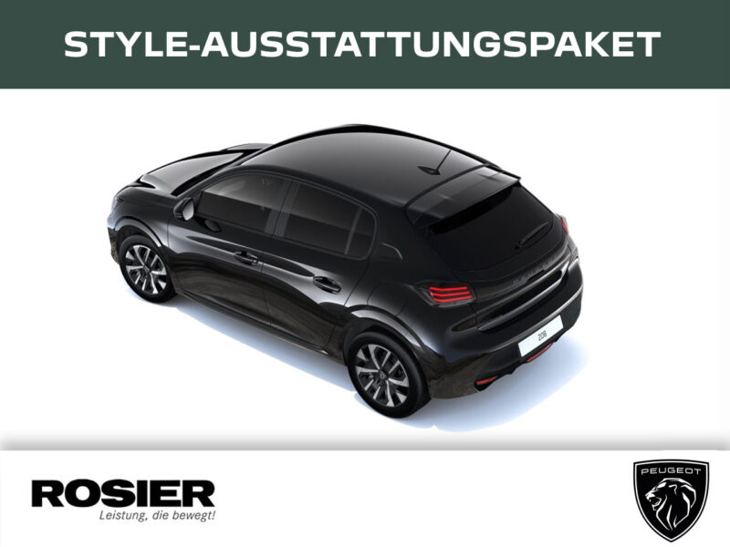 Bild 2 - Der PEUGEOT 208 STYLE TURBO 100 ab 169 Euro/Monat im Privatkunden-Leasing