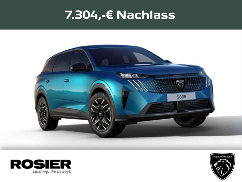 Bild 1 - Der PEUGEOT 5008 Allure Business HYBRID 145 e-DSC6 ab 418 Euro/Monat im Privatkunden-Leasing