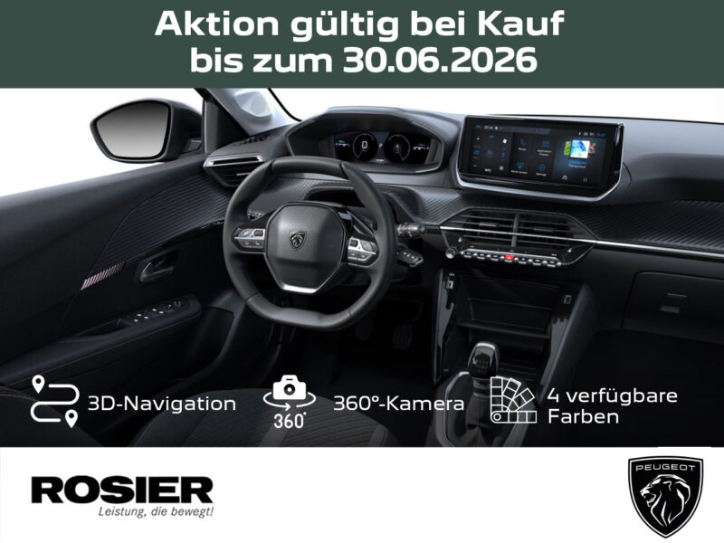 Bild 4 - Der PEUGEOT 208 ALLURE TURBO 100 ab 159 Euro/Monat im Privatkunden-Leasing