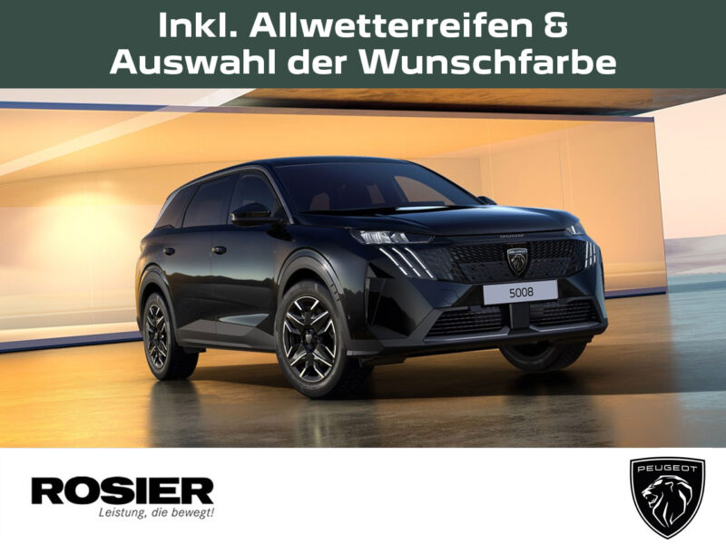 Bild 1 - Der PEUGEOT 5008 ALLURE BUSINESS HYBRID 145 e-DSC6 ab 319 Euro/Monat im Gewerbekunden-Leasing