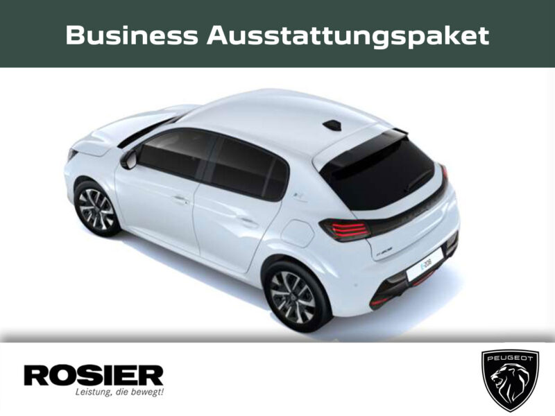 Bild 2 - Der PEUGEOT e-208 BUSINESS Elektromotor 156 ab 219 Euro/Monat als Gewerbekunden-Leasing