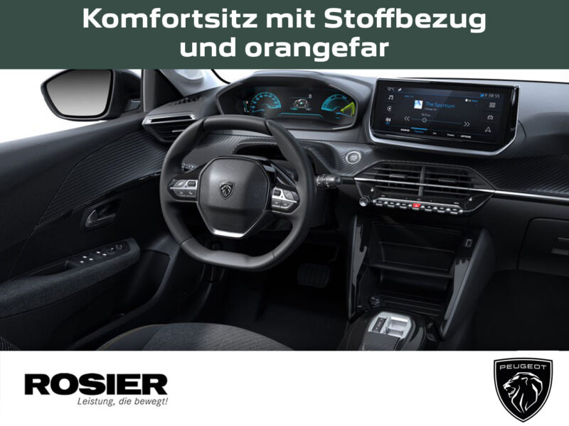 Bild 4 - Der PEUGEOT e-208 BUSINESS Elektromotor 156 ab 219 Euro/Monat als Gewerbekunden-Leasing